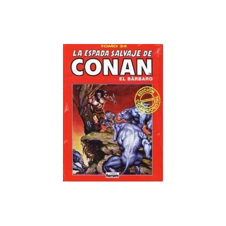 LA ESPADA SALVAJE DE CONAN EDICION COLECCIONISTA  TOMOS ROJOS N 24