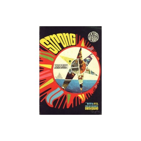 STRONG SEMANARIO JUVENIL ALMANAQUES VERANO 1970,NAVIDAD 1970 Y VERANO 1971