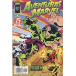 AVENTURAS MARVEL COLECCION COMPLETA ,18 EJEMPLARES , A FALTA DE LOS NUMEROS 3 Y 11,TODOS LOS COMICS SON HISTORIAS INEDITAS DE PERSONAJES MARVEL