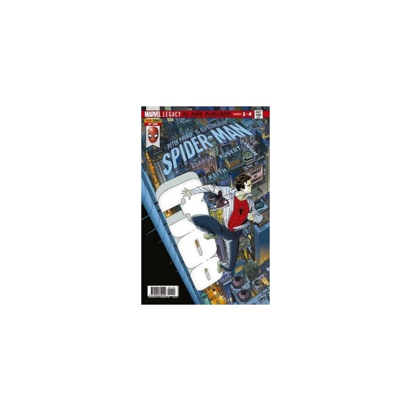 SPIDERMAN VOL.7 Nº 140 MARVEL LEGACY SPIDER-MAN EL MAS BUSCADO PARTES 1 A 4