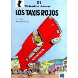 VALENTIN ACERO ( BENITO SANSOMN )  ALBUMES 1,2 Y 4 : LOS TAXIS ROJOS , LA SEÑORITA JOSEFINA Y EL AGENTE ESPECIAL
