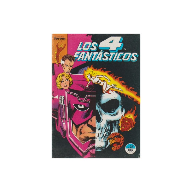LOS 4 FANTASTICOS Nº 37 VOL.1 EDITORIAL FORUM POR JOHN BYRNE