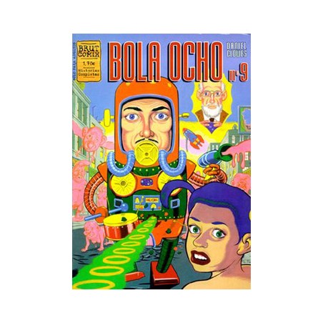 BRUT COMIX BOLA OCHO Nº 9 POR DANIEL CLOWES