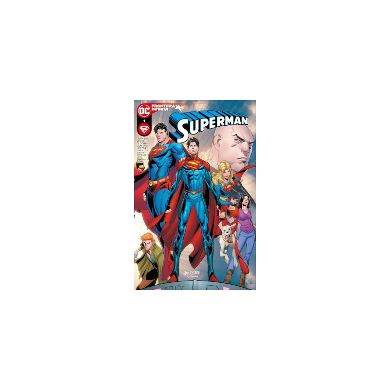 SUPERMAN Nº 1 A 8 (nº 111 a 118 , FRONTERA INFINITA Y EL HIJO DE KAL-EL )