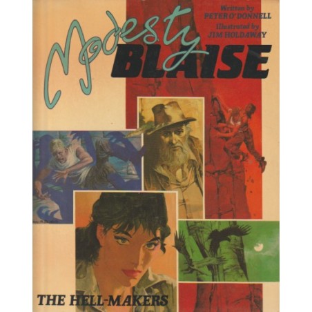 MODESTY BLAISE THE HELLS MAKERS, INGLES