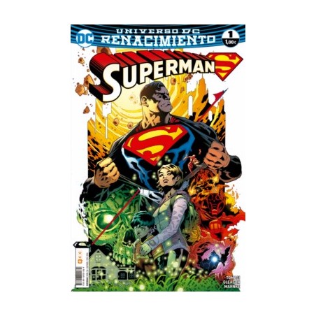 SUPERMAN UNIVERSO DC RENACIMIENTO Nº 1 A 9 ( SUPERMAN 56 A 64 )