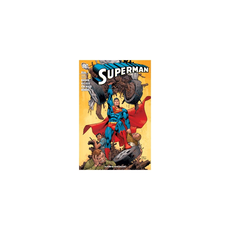 SUPERMAN VOL.2 ED.PLANETA Nº 1 A 10 ( Nº 1 A 5 DIBUJADOS POR CARLOS PACHGECO)