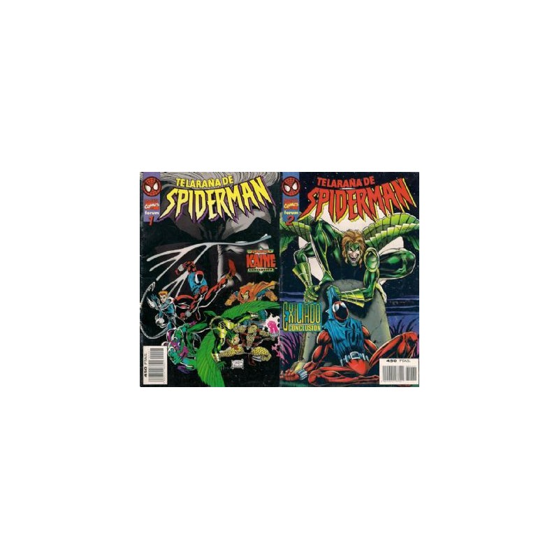 SPIDERMAN COLECCIONES DISPONIBLES