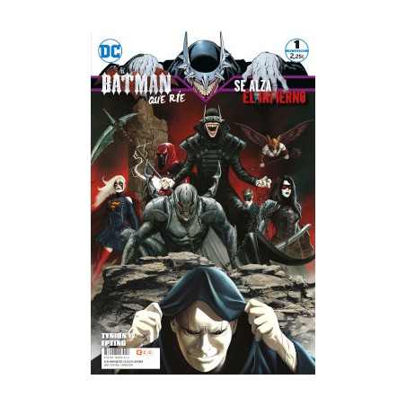 EL BATMAN QUE RIE : SE ALZA EL INFIERNO NUMEROS 1 A 4, COLECCION COMPLETA