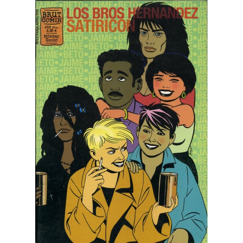 BRUT COMIX LOS BROS HERNANDEZ SATIRICON