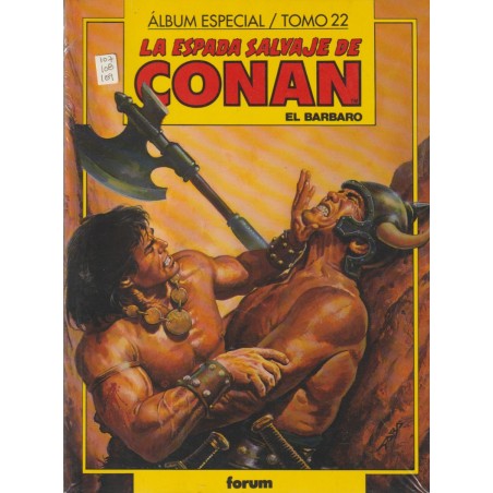 LA ESPADA SALVAJE DE CONAN VOL.1 Nº 107 AL 112 EN 2 RETAPADOS