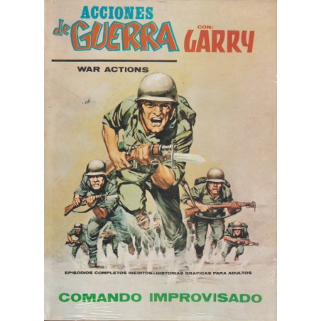 ACCIONES DE GUERRA ED.VERTICE VOL.1 Nº 4 COMANDO IMPROVISADO, CON GARRY