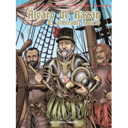 HISTORIA DE ESPAÑA EN VIÑETAS Nº 53 ALVARO DE BAZAN EL ALMIRANTE INVICTO