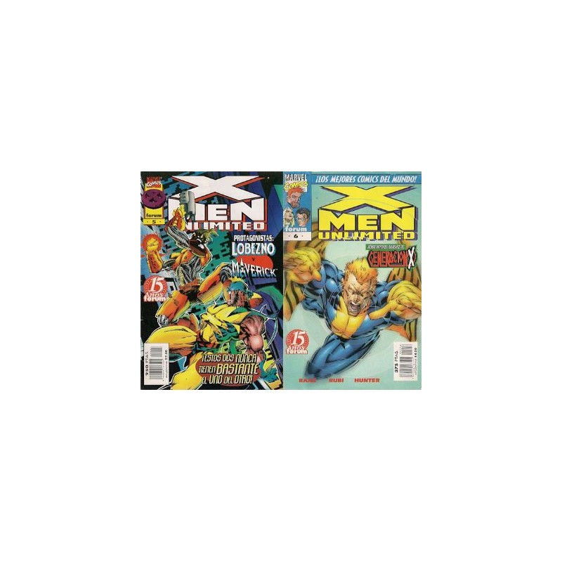 X-MEN COLECCIONES DISPONIBLES