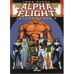 ALPHA FLIGHT EN EL PRINCIPIO COMPLETA 2 TOMOS POR JOHN BYRNE