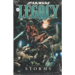 STAR WARS LEGACY VOL.5 Y VOL.7 : THE HIDDEN TEMPLE Y STORMS