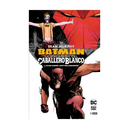 BATMAN LA MALDICION DEL CABALLERO BLANCO ( EDICION DELUXE )