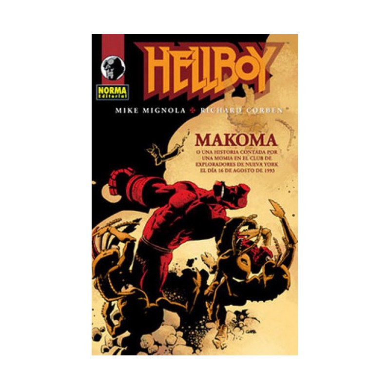 HELLBOY RUSTICA Nº 11 : MAKOMA POR RICHARD CORBEN