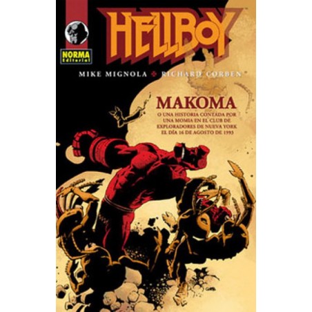 HELLBOY RUSTICA Nº 11 : MAKOMA POR RICHARD CORBEN