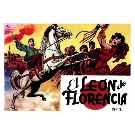 EL LEON DE FLORENCIA , COL.COMPLETA 16 TEBEOS , REEDICION