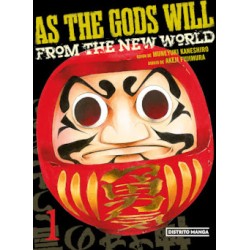 AS THE GODS WILL ,FROM THE NEW WORLD COL.COMPLETA 5 MANGAS