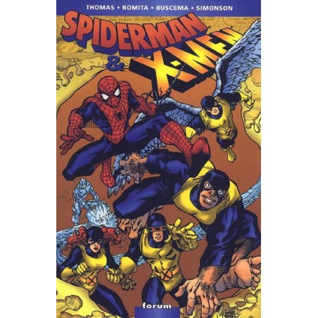 SPIDERMAN & X-MEN ( TODOS LOS CRUCES O CROSSOVERS CLASICOS )