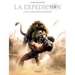 LA EXPEDICION COL.COMPLETA 3 ALBUMES : EL LEON DE NUBIA,LA REBELION DE NIANGARA Y BAJO LAS LAGRIMAS SAGRADAS DE NYABARONGO