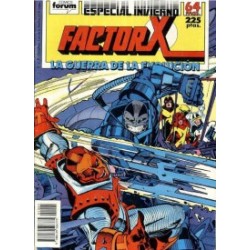 FACTOR X VOL.1 ESPECIALES PRIMAVERA Y VERANO 1988 Y 1989 CONTRA LOS SUPERSOLDADOS SOVIETICOS , LOS INHUMANOS, LA GUERRA DE LA EVOLUCION Y ATLANTIS ATACA