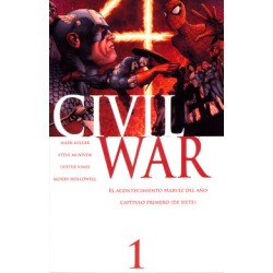 CIVIL WAR ED.ESPECIAL mas CIVIL WAR PRIMERA LINEA COLECCIONES COMPLETA , 14 COMICS