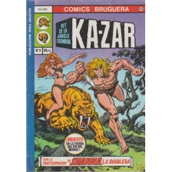 KA-ZAR ED.BRUGUERA Nº 1 A 7 , COLECCION COMPLETA