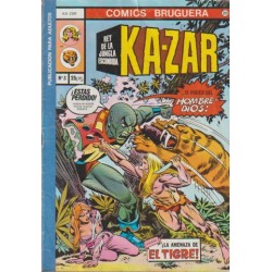 KA-ZAR ED.BRUGUERA Nº 1 A 7 , COLECCION COMPLETA