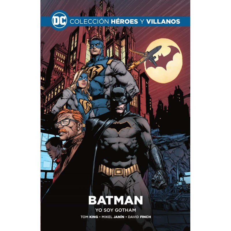 COLECCION HEROES Y VILLANOS n. 1 BATMAN : YO SOY GOTHAM