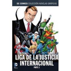 DC COMICS COLECCION NOVELAS GRAFICAS Nº 76 Y 77  LIGA DE LA JUSTICIA INTERNACIONAL PRIMERA Y SEGUNDA PARTE