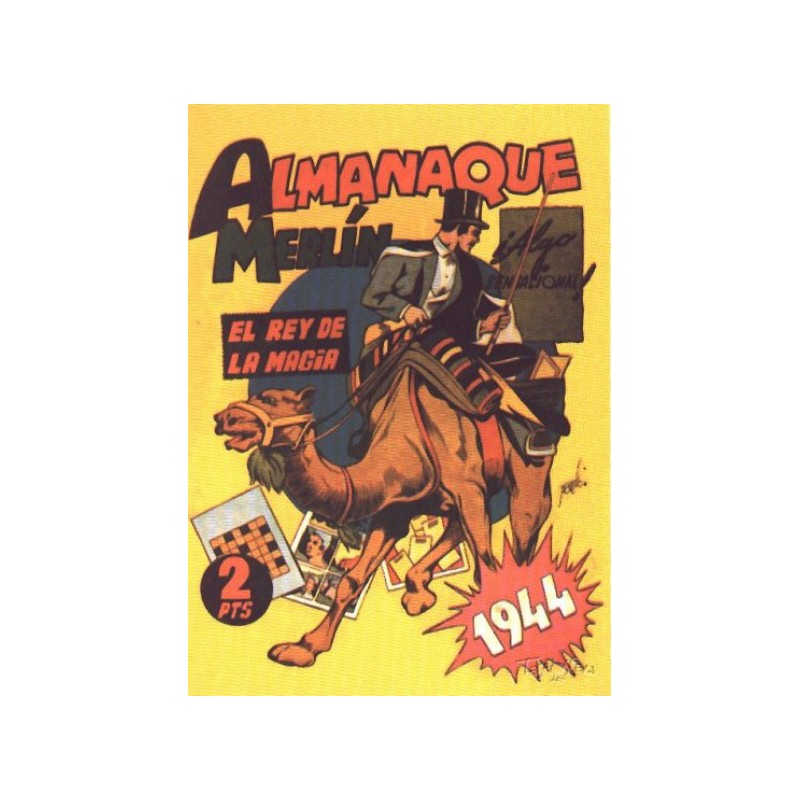 ALMANAQUE MERLIN 1944 Y 1945 ( MANDRAKE ) REEDICION
