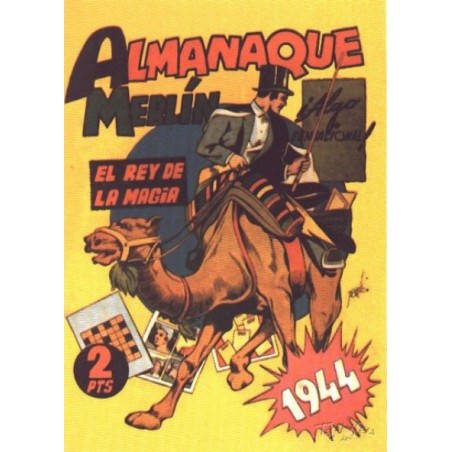 ALMANAQUE MERLIN 1944 Y 1945 ( MANDRAKE ) REEDICION