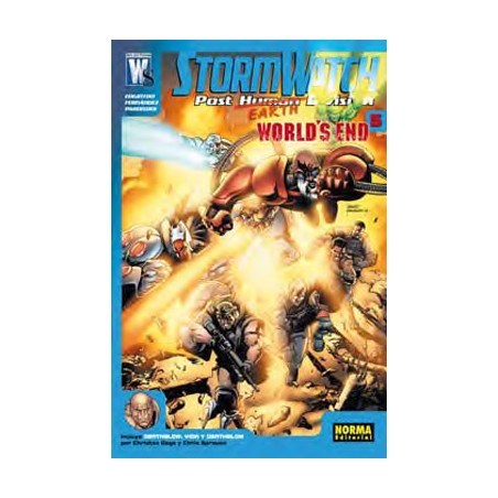 STORMWATCH POST HUMAN DIVISION TOMOS 1 AL 5,COLECCION COMPLETA