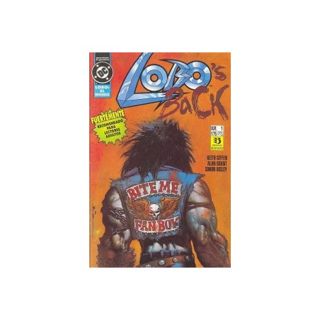 LOBO'S BACK Nº 1 DE ALAN GRANT Y SIMON BISLEY