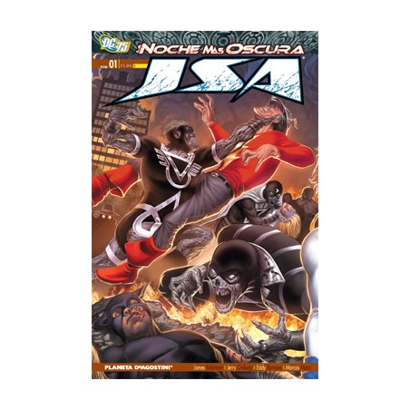 JSA VOL.4 Nº 1 Y 2 ED.PLANETA , JSA LA NOCHE MAS OSCURA Y JSA VS.KOBRA