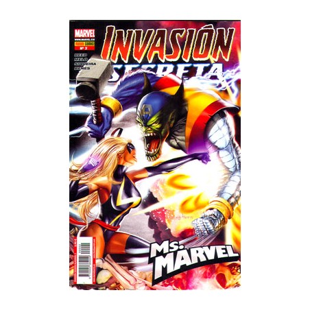 INVASION SECRETA MS.MARVEL COMPLETA Nº 1 Y 2