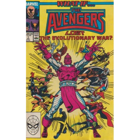 WHAT IF ... VOL.2 Nº 1 THE AVENGERS LOST THE EVOLUTINARY WAR ?
