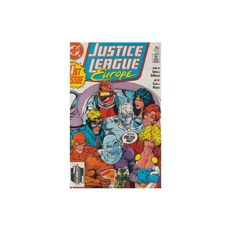 JUSTICE LEAGUE EUROPE Nº 1 ( COMIC-BOOK USA )