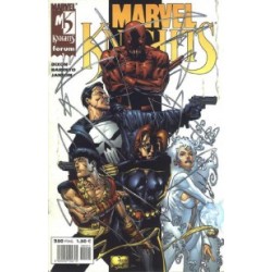 MARVEL KNIGHTS NUMEROS 1 AL 3 ( DAREDEVIL,PUNISHER,VIUDA NEGRA,CAPA Y PUÑAL Y SANG-CHI )