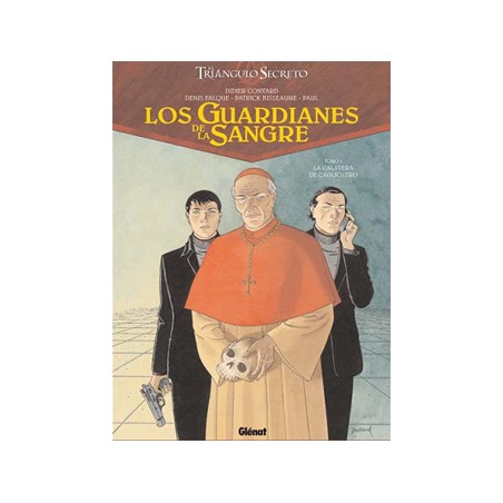 EL TRIANGULO SECRETO LOS GUARDIANES DE LA SANGRE VOL.1 Y 2 DE 3 ED.GLENAT
