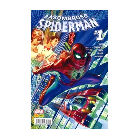 EL ASOMBROSO SPIDERMAN VOL.7 Nº 113 AL 115 POR DAN SLOTT