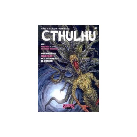 CTHULHU Nº 1 COMICS Y RELATOS DE FICCION OSCURA