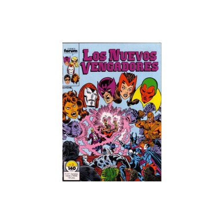 LOS NUEVOS VENGADORES VOL.1 Nº 2 AL 9 ED.FORUM