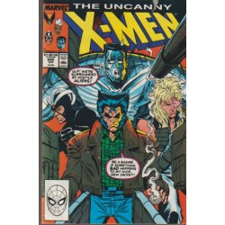 THE UNCANNY X-MEN Nº 239 AL 247 , COMIC-BOOK MARVEL USA,INGLES