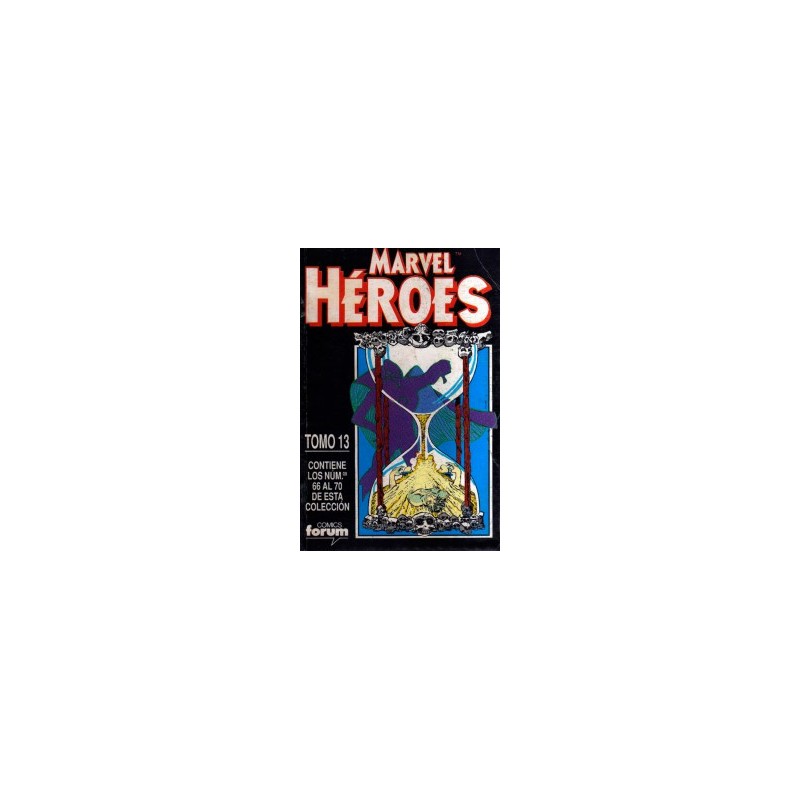 MARVEL HEROES TOMO 13 Nº 66 AL 70 EN UN RETAPADO CONTIENE : HULK CUENTA ATRAS,COL.COMPLETA Y VIUDA NEGRA Nº 1 LA GUERRA MAS FRIA