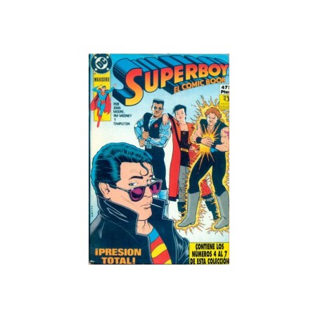 SUPERBOY EL COMIC-BOOK Nº 4 AL 7 EN UN RETAPADO