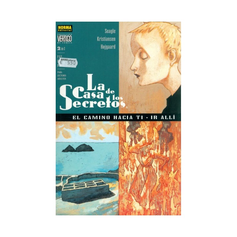 COLECCION VERTIGO Nº 55 LA CASA DE LOS SECRETOS EL CAMINO HACIA TI _ IR ALLI Nº 1